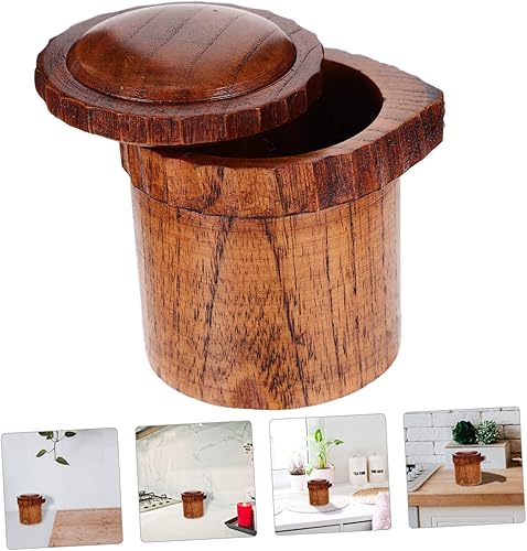 Miniatura 5 de MAGICLULU Caja de azufaifo botella de condimento dispensador portátil de vinagre dispensador de salsa de soja, agitador de chile Tazón de