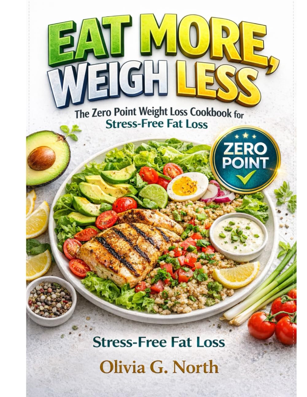 Eat More, Weigh Less: The Zero Point Weight Loss Cookbook for Stress-Free Fat Loss