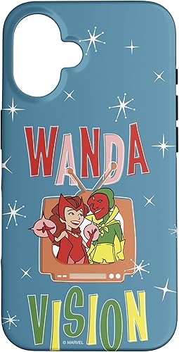 Vista 85 de Funda para TV retro WandaVision Wanda & Vision para iPhone 13 Marvel