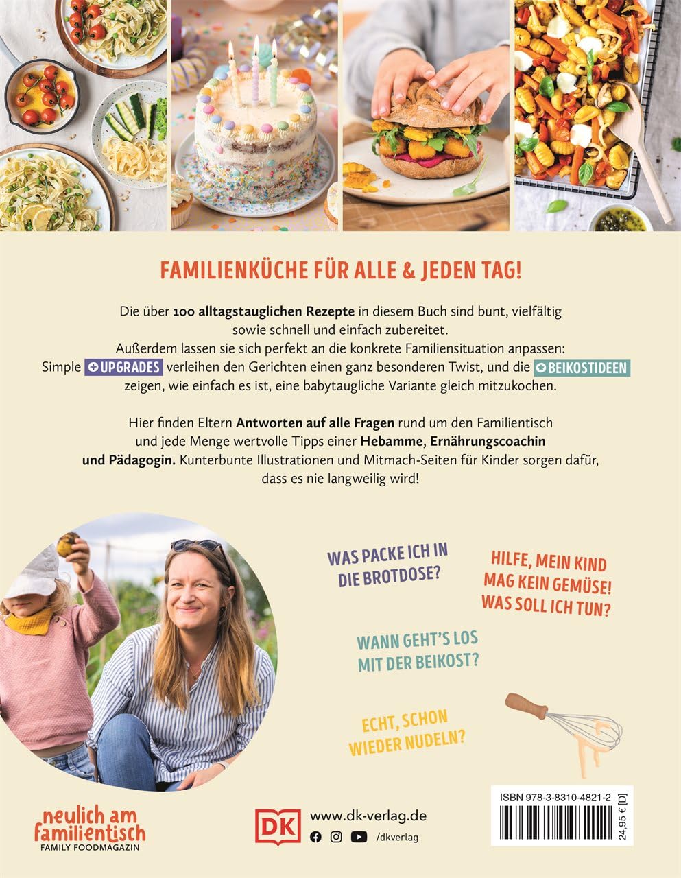 Einmal kochen, alle happy!: Das Familienkochbuch mit über 100 Rezepten. Mit Variationen für Babybrei und Beikost