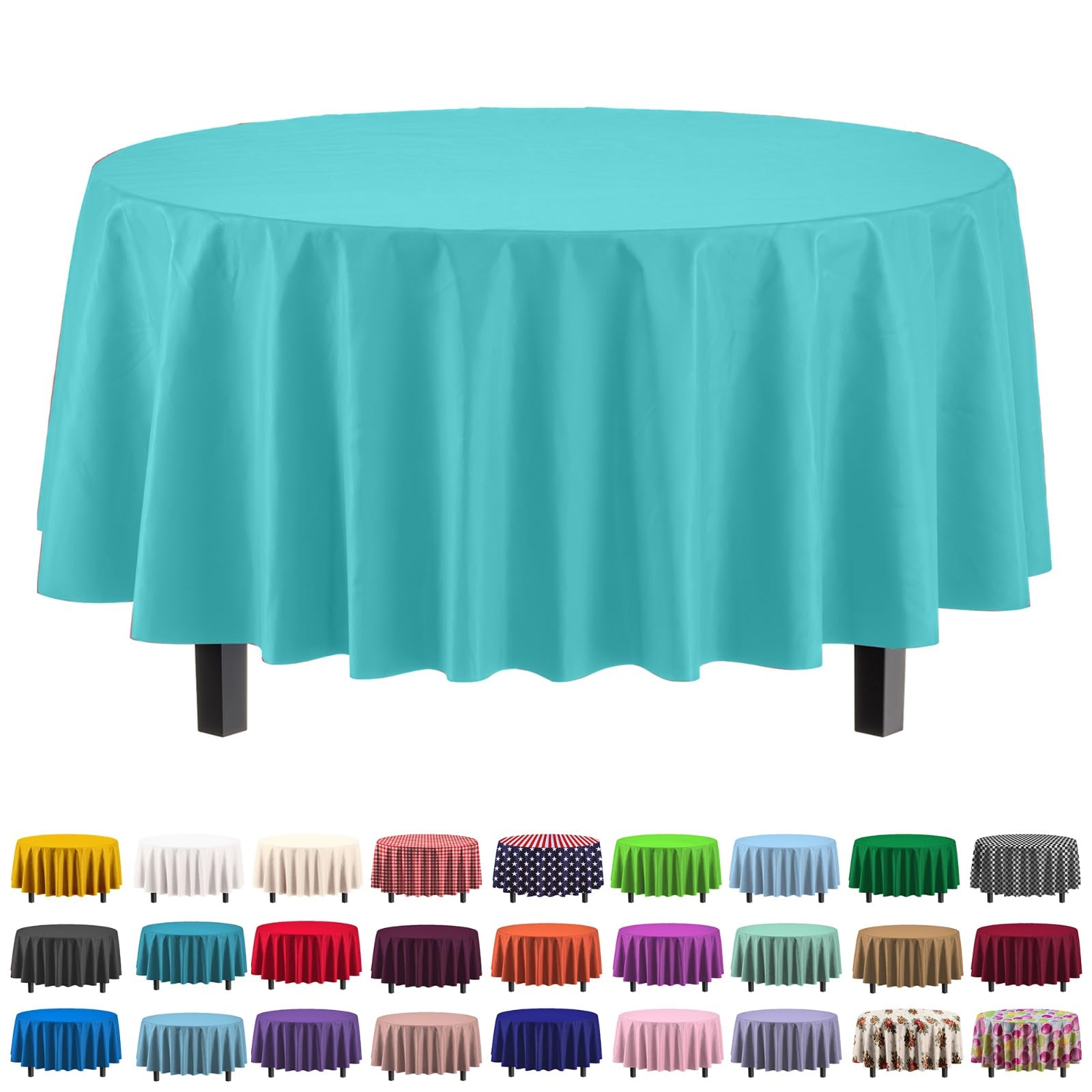 Exquisite Round Plastic Table Disposable