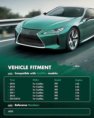 Vista 36 de SCITOO Aire acondicionado de condensador compatible con Chevrolet Equinox 2016-2017 y para GMC Terrain 2016-2017, 2.4L 3.6L Reemplazar # 4997