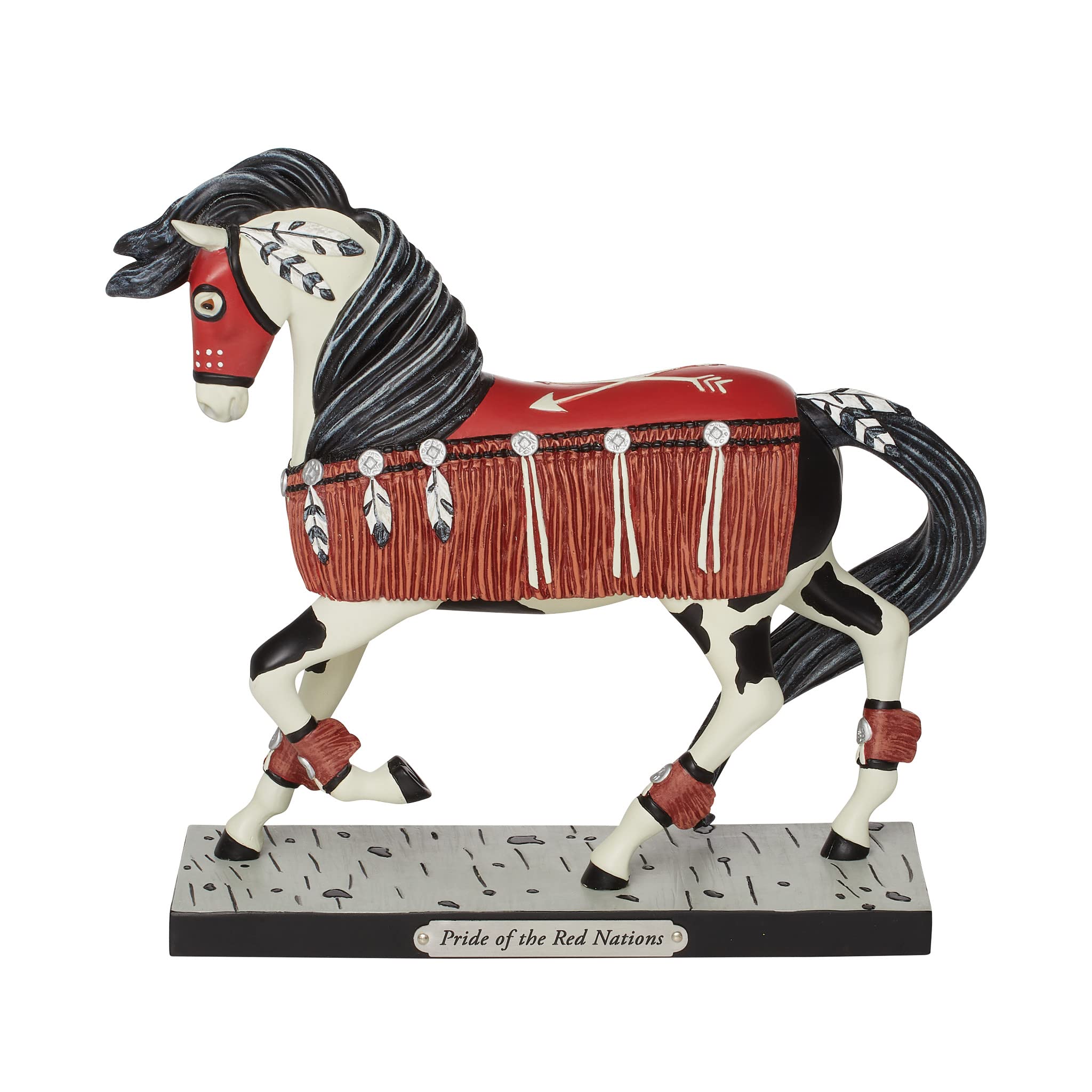 Figurine Trail of Painted Ponies Pride of the Red Nations 18 cm : une sculpture d'exception
