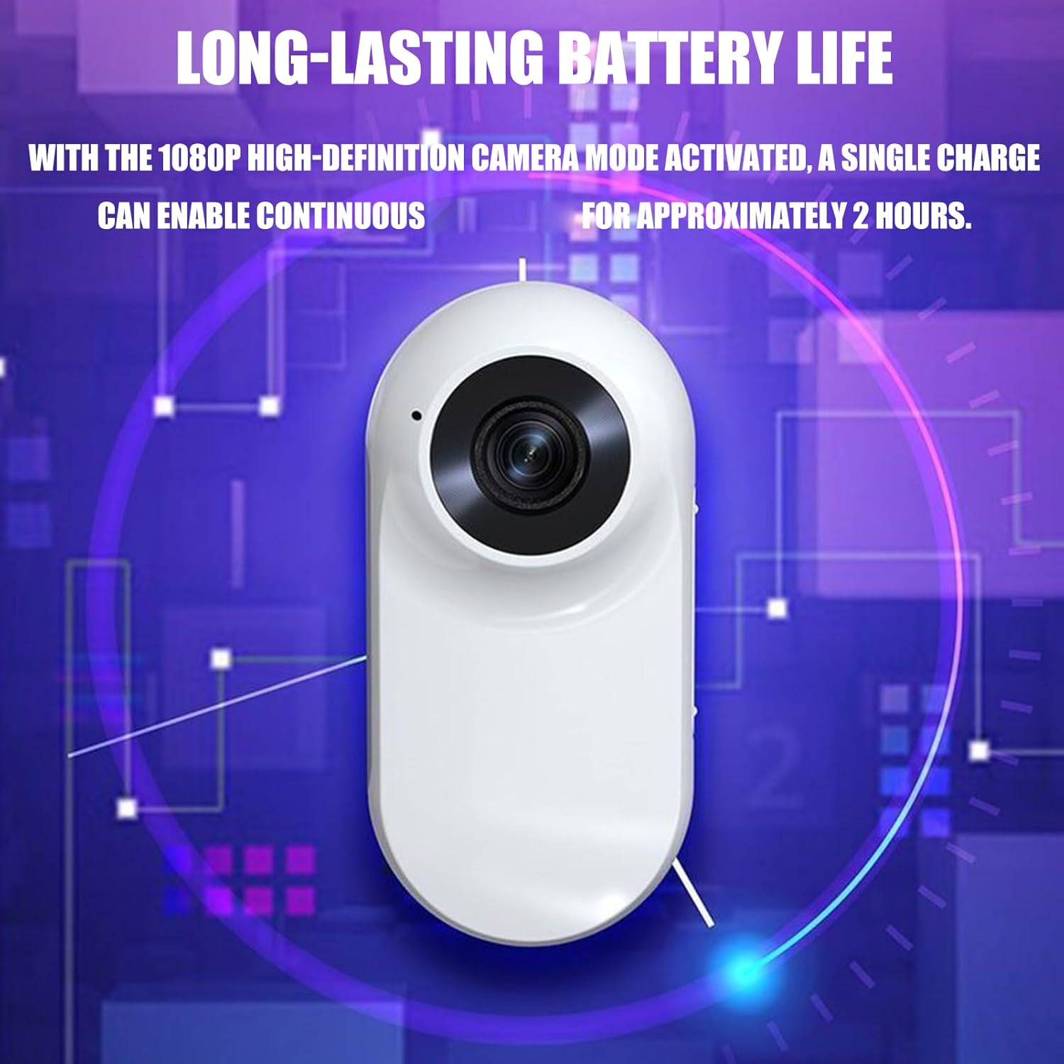 1080P Wearable Thumb Camera Action 1080P Small Camcorder Video Recorder for Travel Lightweight Travel