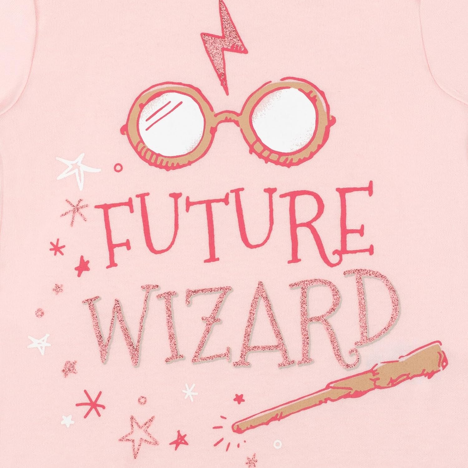 Harry Potter Baby Girls 3 Pack Bodysuits Newborn to Infant