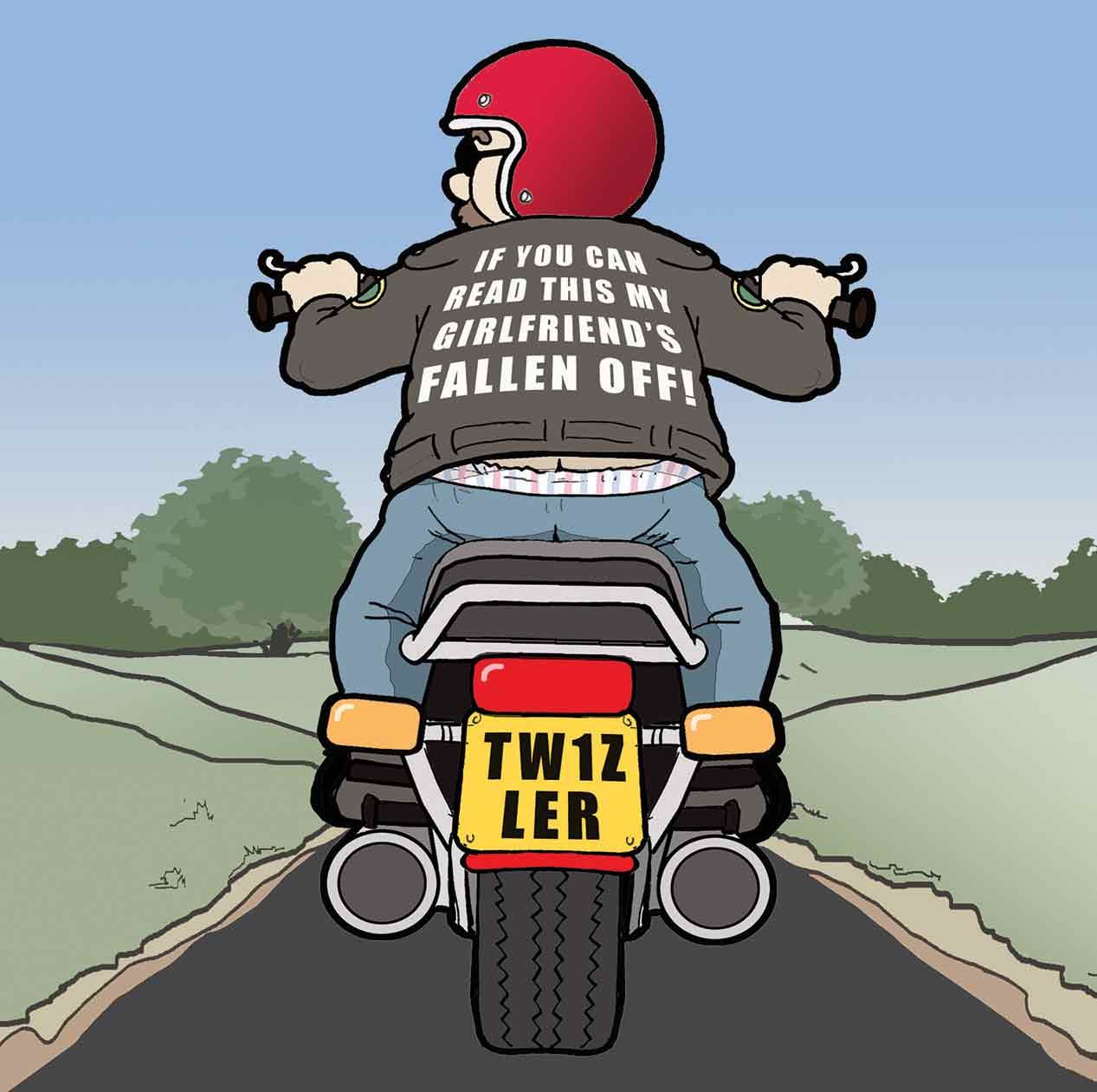 Happy Birthday Funny Motorbike Images Buy Twizler Funny Card With Motorbike And Lost Girlfriend – Blank Card – Happy  Birthday Card – Humour Card – Fathers Day Card – Anniversary Card –  Valentines Day Card –Congratulations Card –