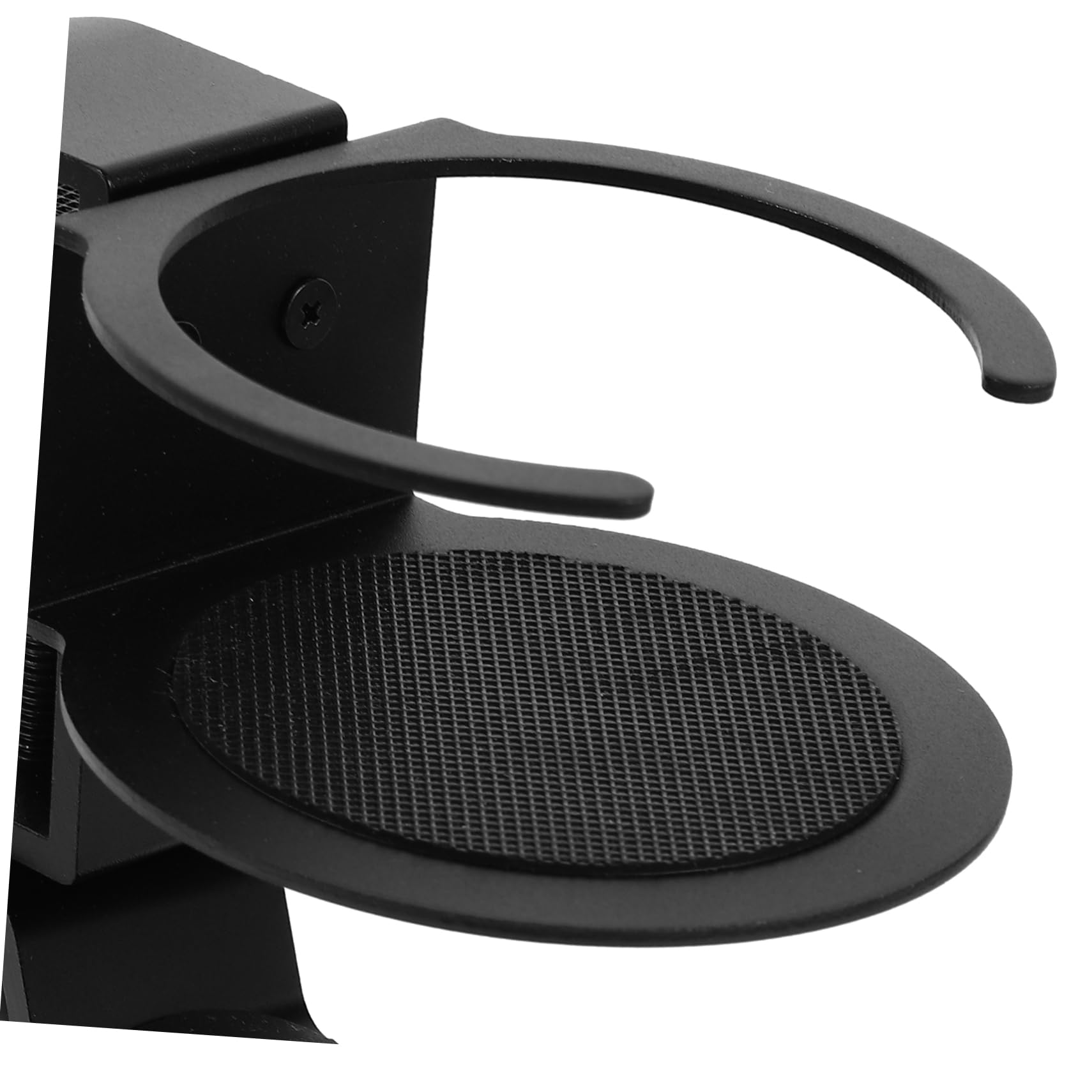 SHOWERORO Colgador De Auriculares Grados Negro para Pc De Soporte para Auriculares Portavasos para Escritorio Accesorios para Pc