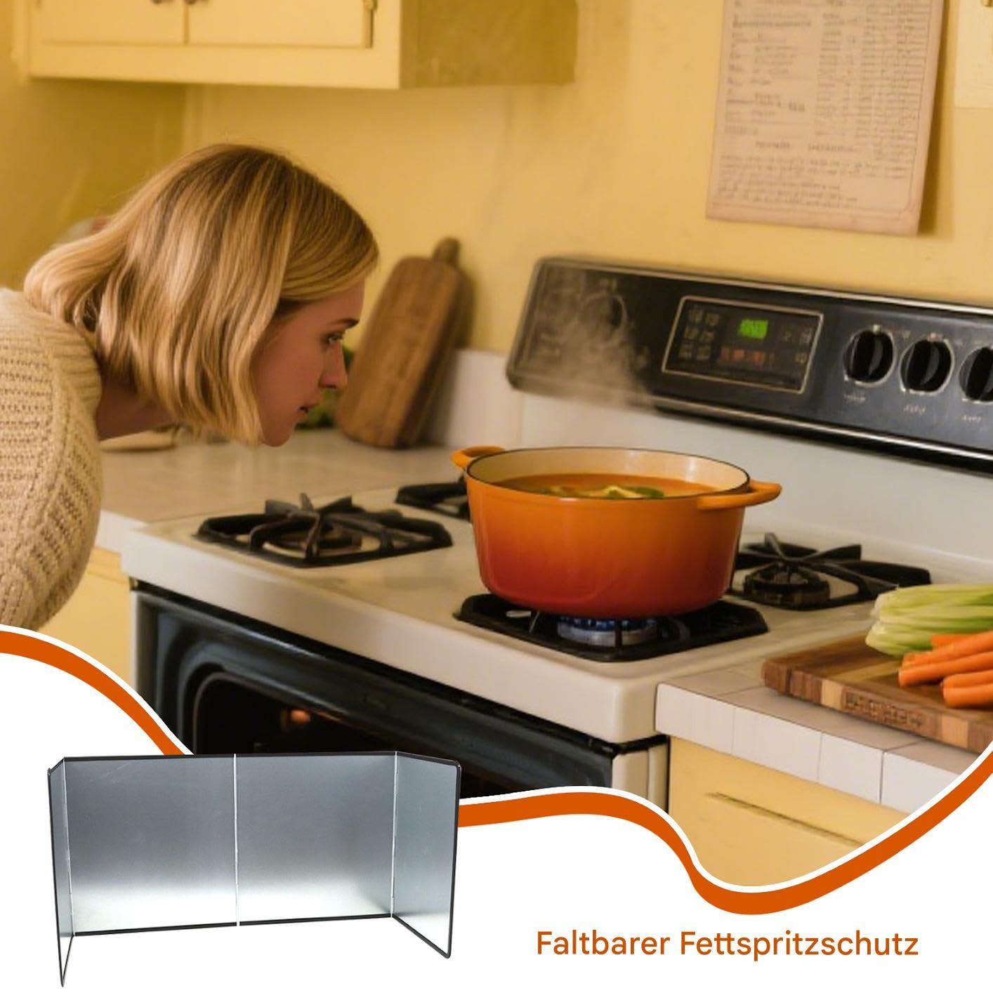 Generisch Spritzschutz Spritzschutz Für Herdplatte Und Fritteuse