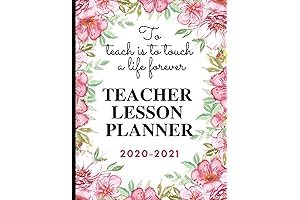 Teacher Lesson Planner 2020-2021: Back to School Lesson Planner