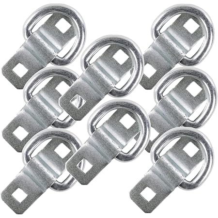 4 Stück Zurrbügel 800kg Anhänger Zurrösen Zurrmul Zurrhaken Ladungssicherung E - Foto 10