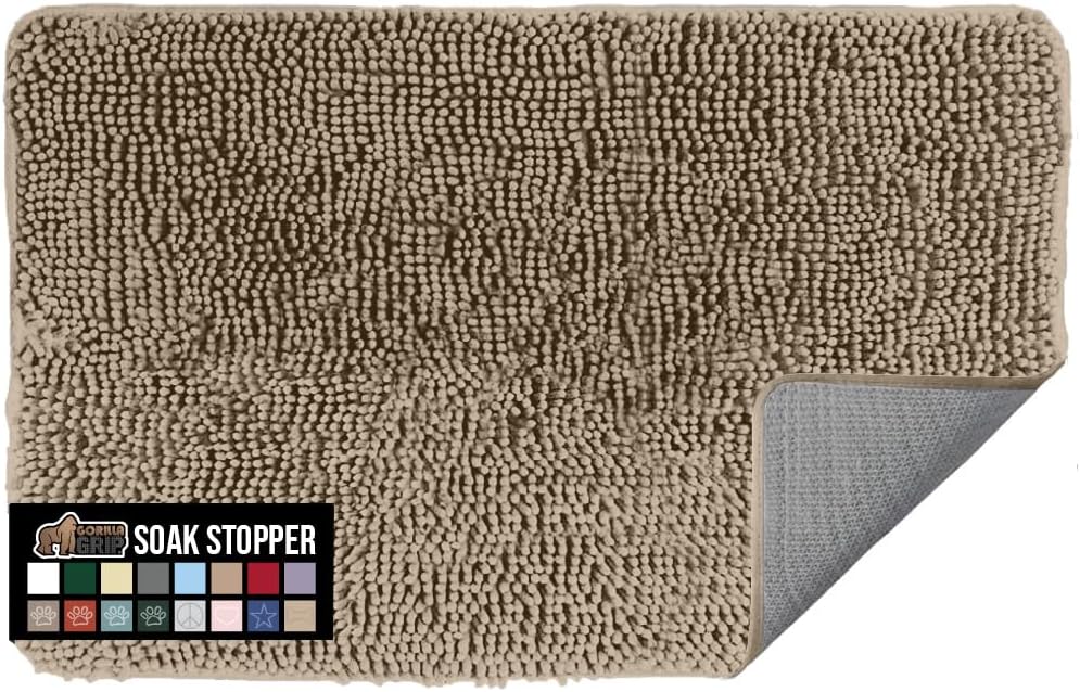 Gorilla Grip Soak Stopper Absorbent Indoor Chenille