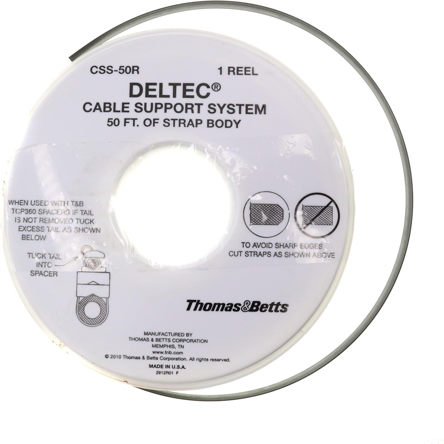 Thomas & Betts CSS-50R 50' Cable Strap Reel