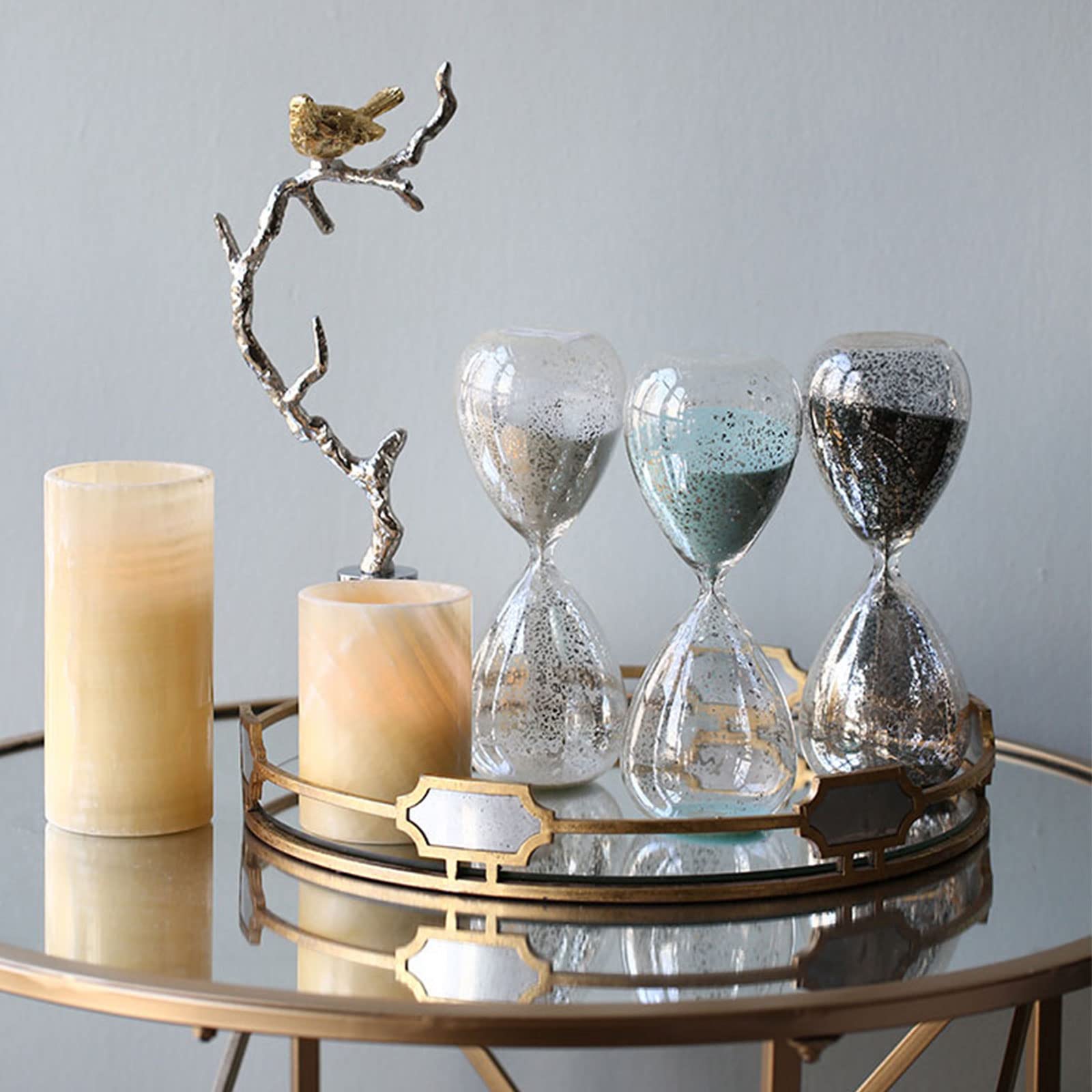 Sanduhr-Timer, Sanduhr, Glas für Dekoration, Sanduhr, Timer, Glas, Sanduhr, 30 Minuten/60 Minuten, Büro, Heimdekoration, Geschenke, Dekoration