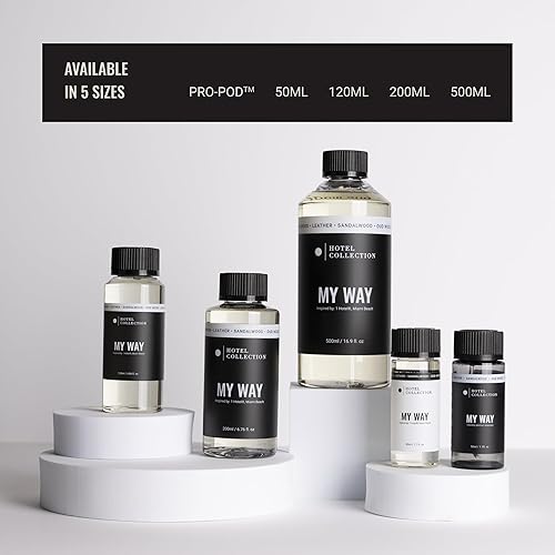 Miniatura 6 de Aceite difusor de la colección Hotel - Lo más dulce prohibido - Aceite de fragancia esencial de aromaterapia - Maderas blancas, granada y peonía -