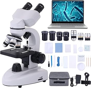 Optical Instrument Microscope 40X-2000X Magnification USB Camera For Laboratory School Home Education Adult Microscope - 1420 - View #7
