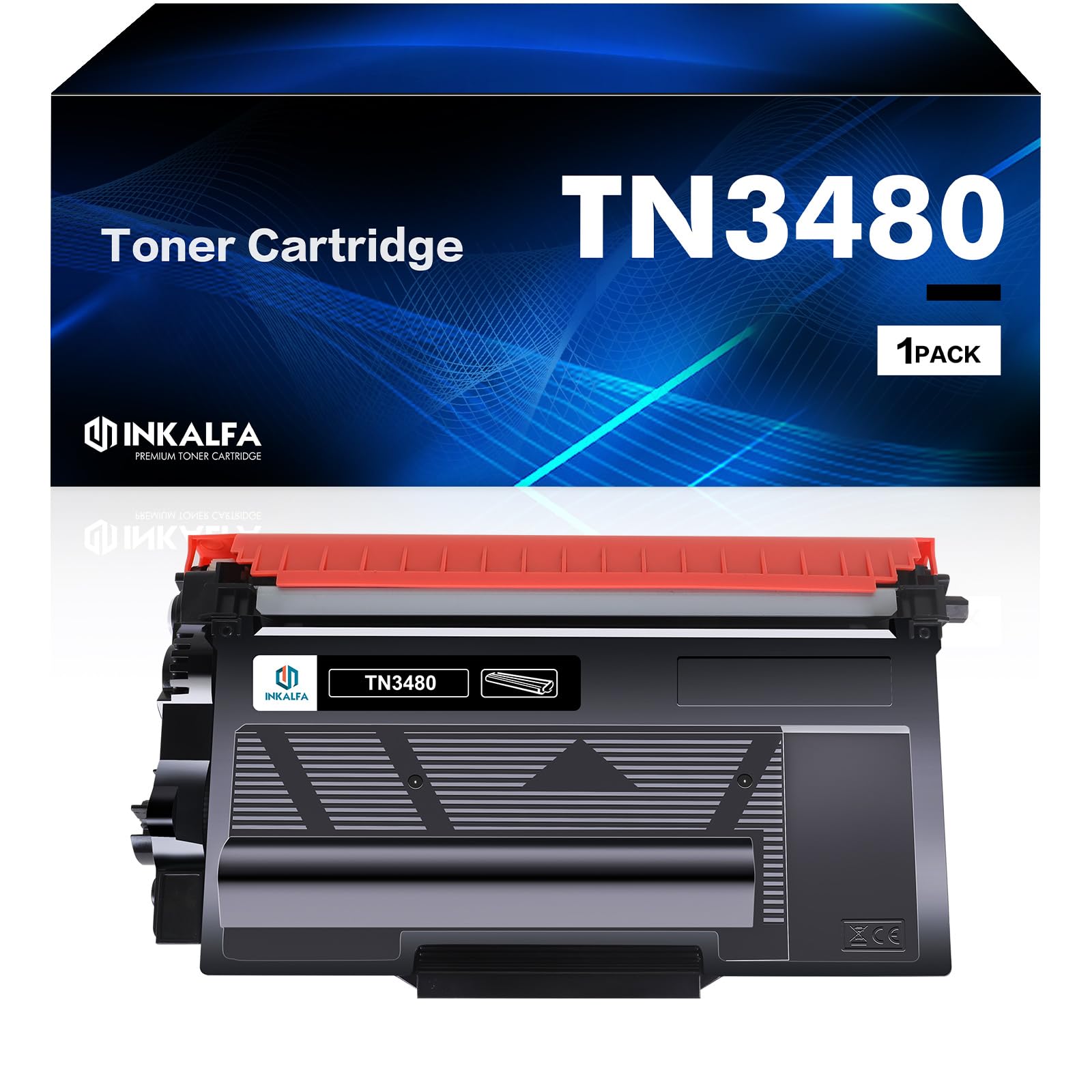 TN3480 Compatibili Toner per Brother TN-3480 TN3480 TN3430 TN 3480 3430 Nero per
