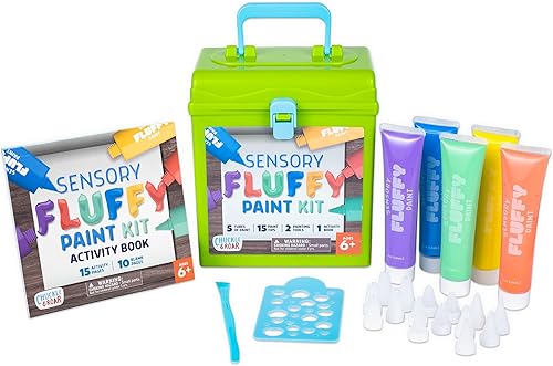 Chuckle and Roar - Pintura sensorial esponjosa - Libro de actividades de aprendizaje que incluye alfabeto, conteo, números y formas, diversión