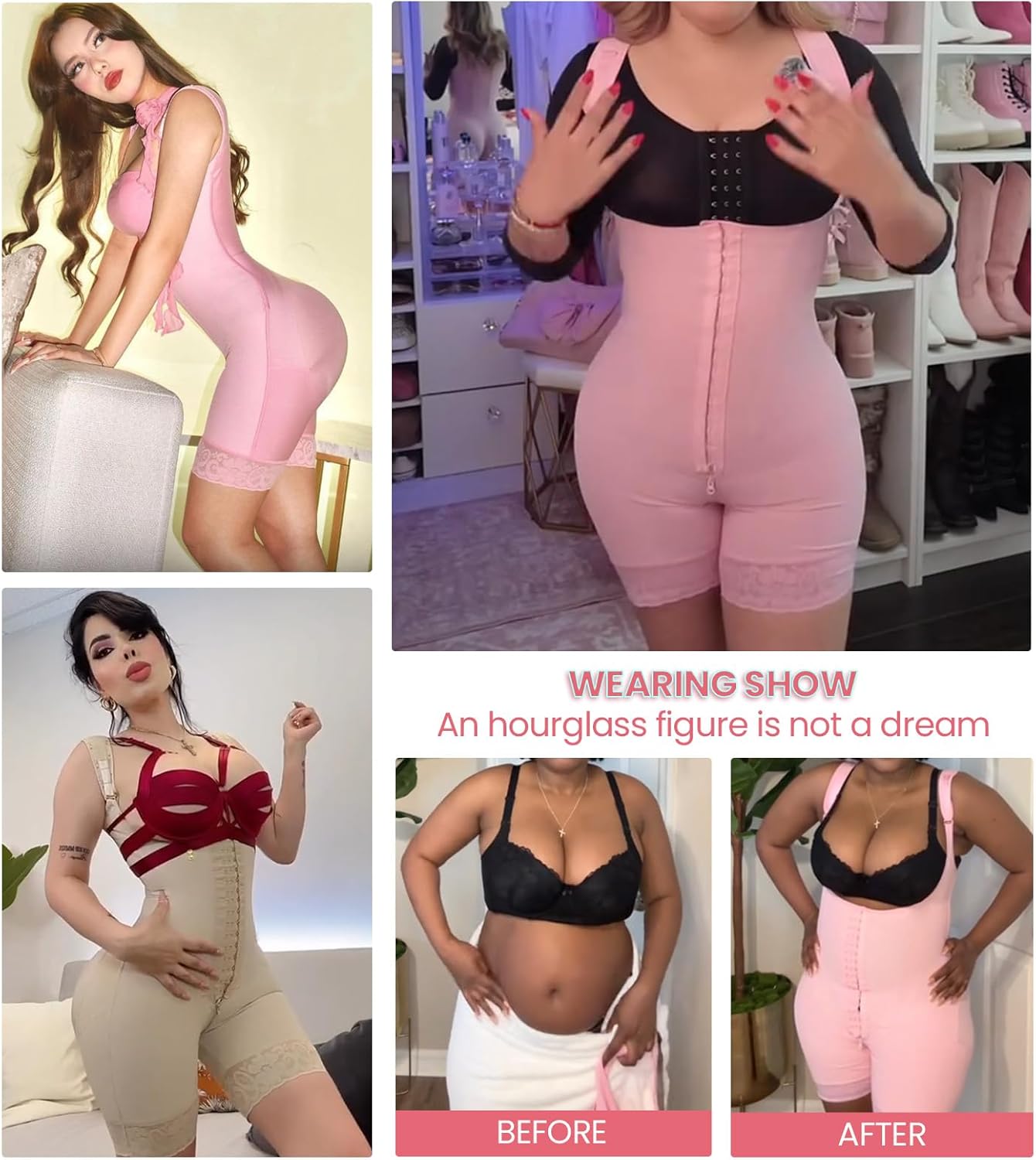 SHAPSHE Fajas Colombianas Moldeadoras De Cintura Y Abdomen Body Shaper Postpartum Compression Shapewear Tummy Control - Image 6