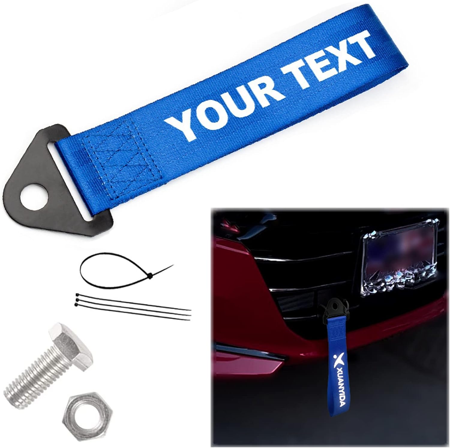 XUANYIDA Tow Strap JDM Personalized Customization Car Modification
