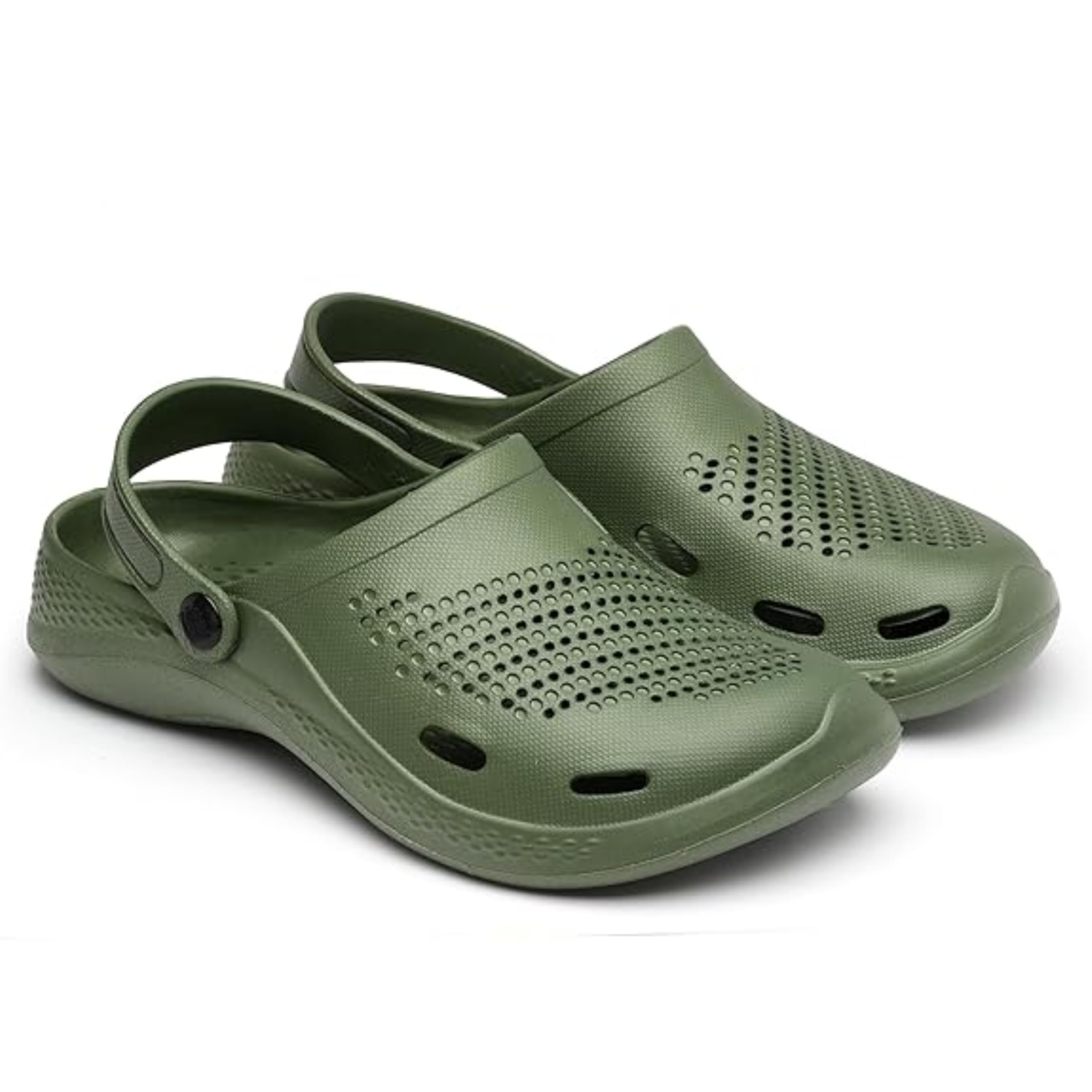 Clogs Slippers for Man | Eva Slip-on Sandals |Anti-Skid & Adjustable Back Strap | Stylish Clogs for Indoor & Outdoor-picture-29
