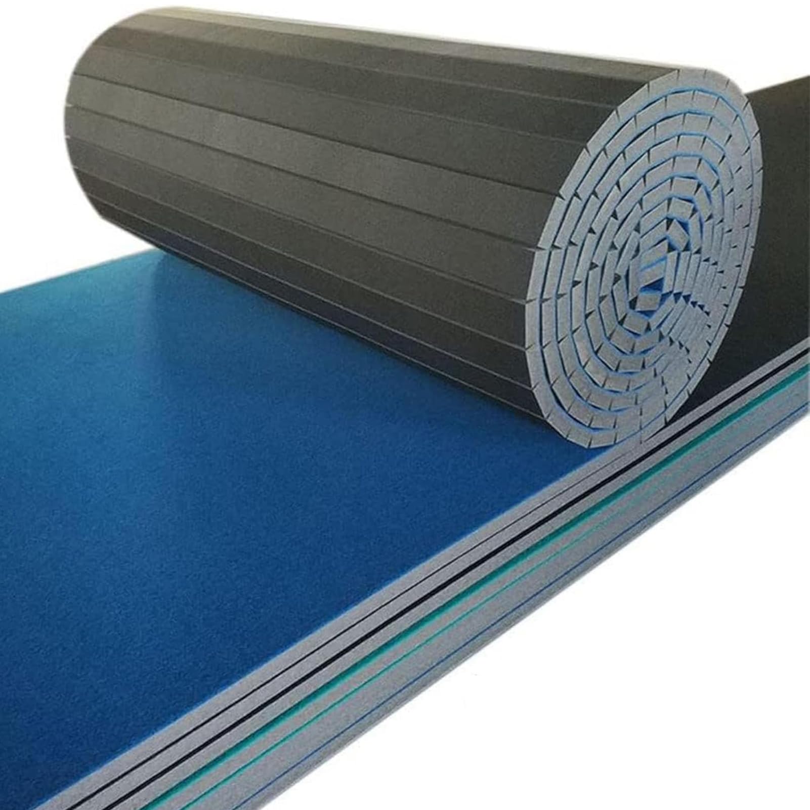 Indoor Gymnastics Track Exercise Mat cheer mats for tumbling Roll-Up Carpet Training Floor for Home Gym Sturdy Foam