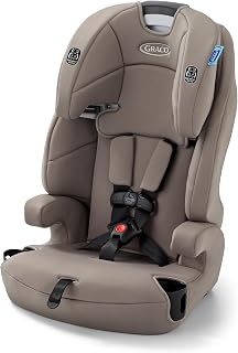 Graco Tranzitions 3-in-1 Harness Booster Car Seat, Forward-Facing to Highback & Backless, Cinder - Grows with Child 26.5-100 lbs