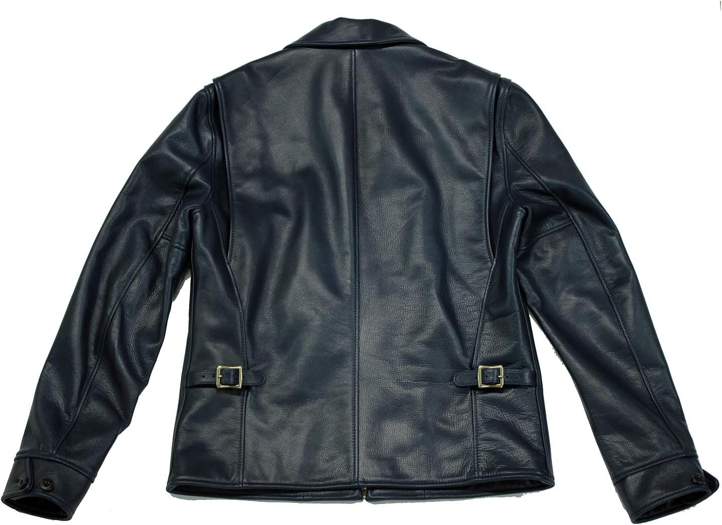 Amazon | [皮の但馬屋] Y2LEATHER 日本製 牛革 革ジャン トラッカー 