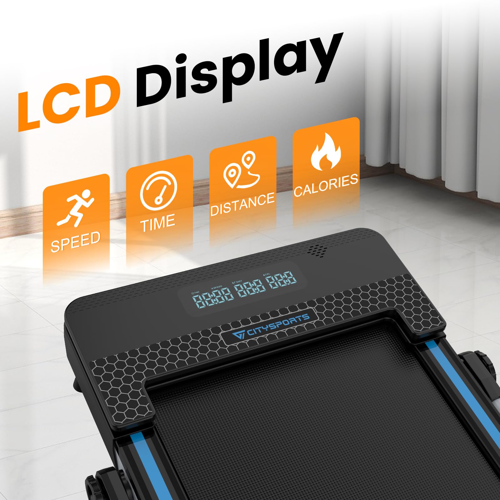 Klappbares Laufband Mit Neigungsfunktion - Leise & Platzsparend Für Zuhause