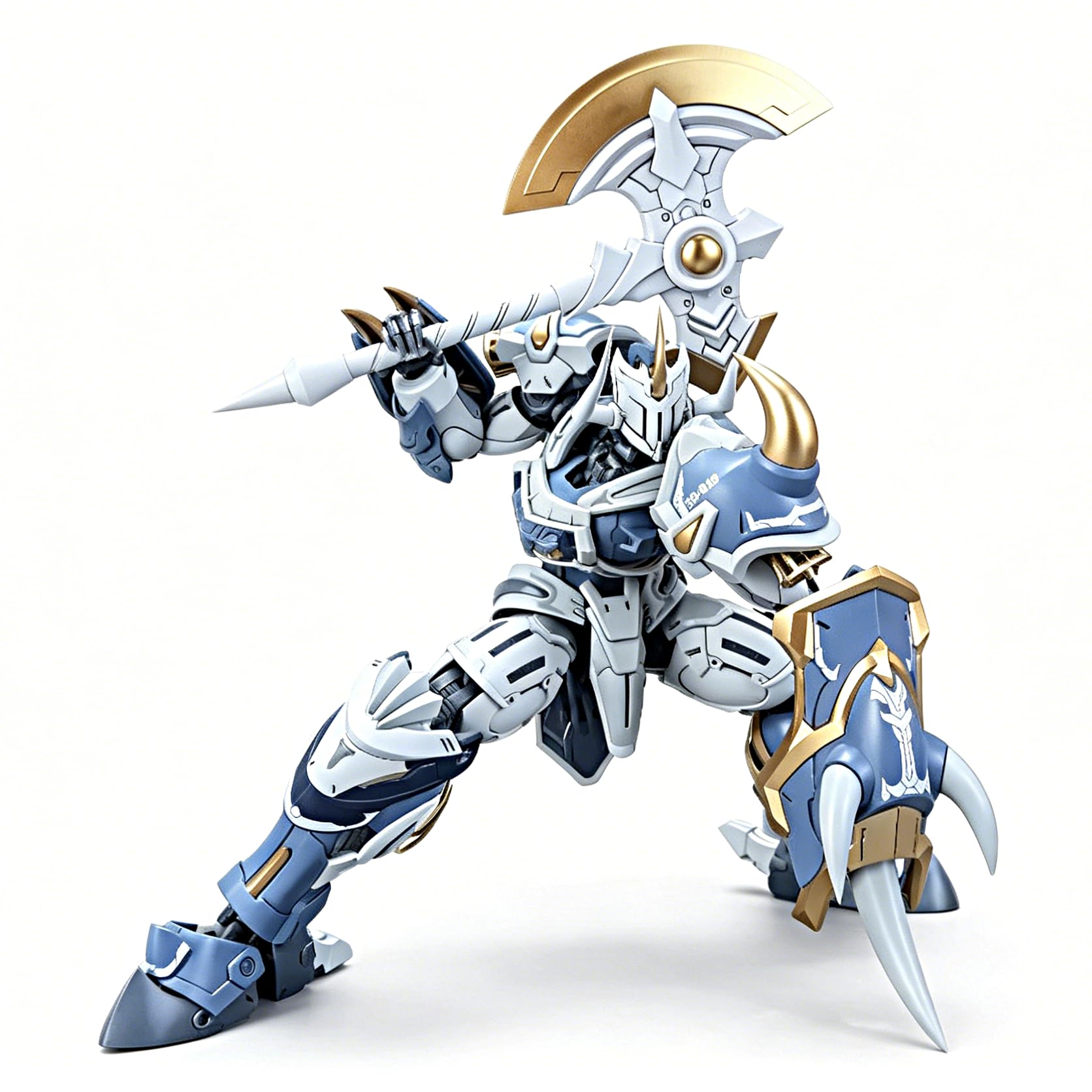 TOYVERSE SNAA Round Table Knights Furious Battle Hammer Galahad 1/144 Scala 18 cm di altezza mobile Mecha Modellino a partire dai 15 anni