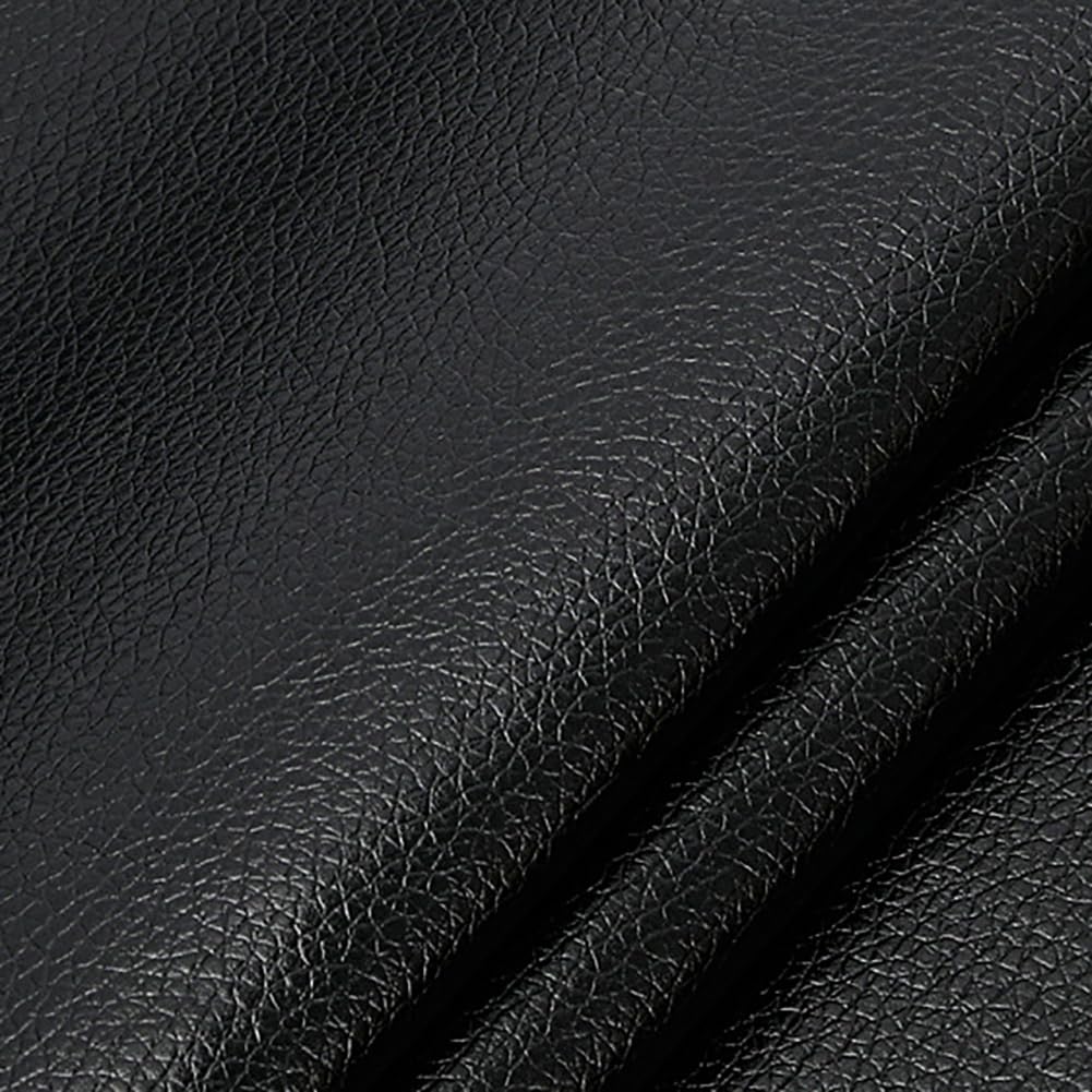 QQLADY 1Pcs Leather Repair Patch,Black Self Adhesive Leather Repair 47.2x7.8 inch, Leather Repair Tape for Furniture,Couch, Sofa, Chair,Motorcycle Seat