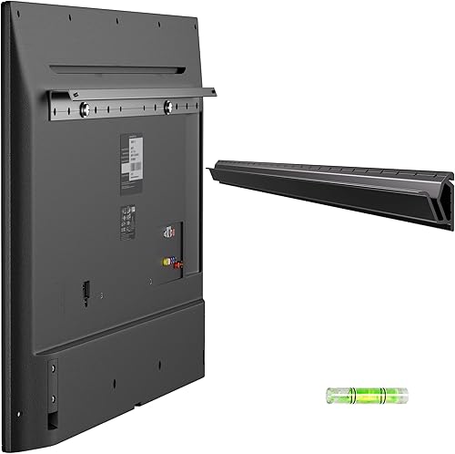 Soporte de pared para TV sin tachuelas, soporte de TV inteligente sin taladros para televisores de 32 a 75 pulgadas, soporta hasta 150 libras,