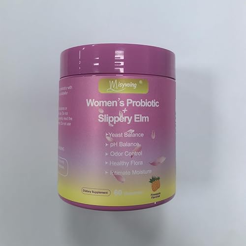 Miniatura 7 de Her Juicy - Gomitas de probióticos femeninos para el equilibrio del pH, olmo resbaladizo, mezcla de lactobacillus, apoyo intestinal e inmunológico,