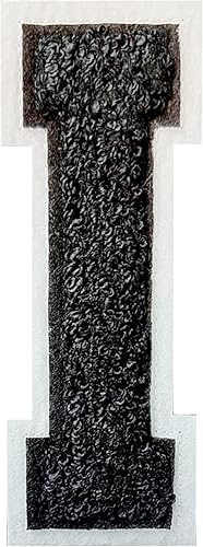 Miniatura 13 de 2 parches de letras de felpilla termo-adhesivas de 4.5 pulgadas, parches de letras universitarias con puntada de felpilla roja/blanca para ropa (H)