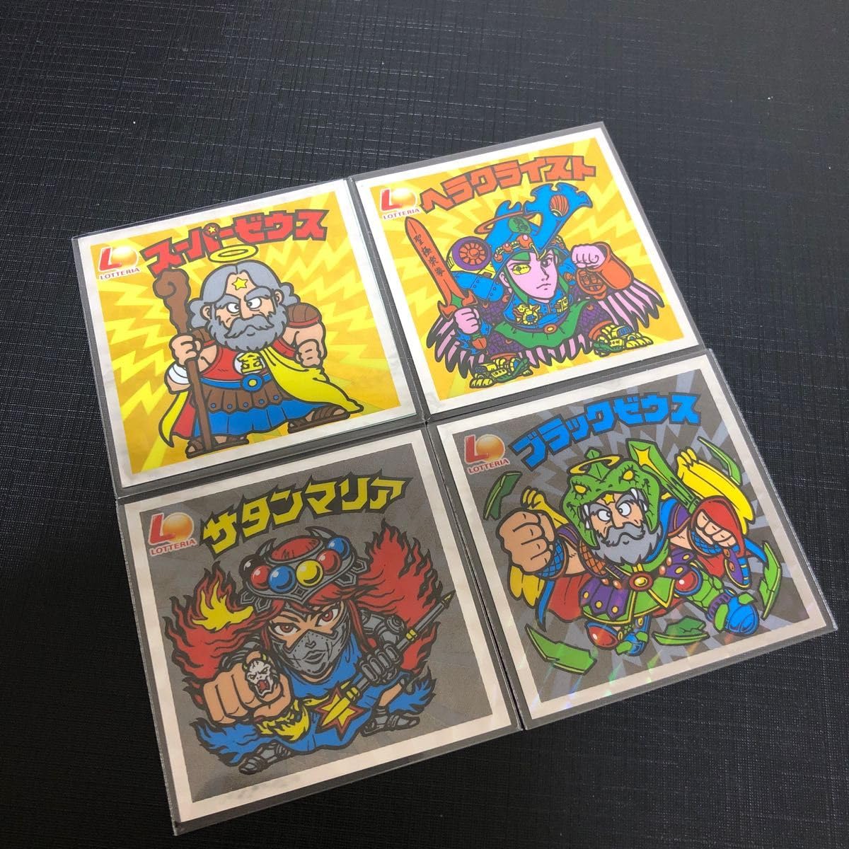 ビックリマン ヘッド 伝説 バインダー 限定 6コンプ スーパーゼウス 
