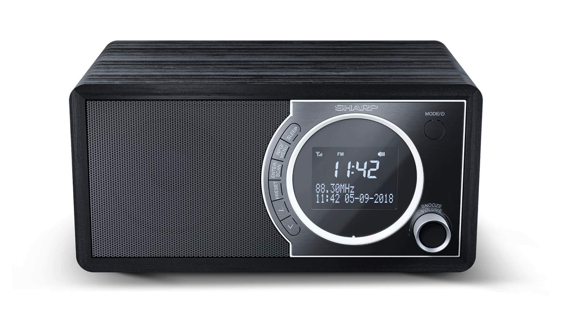 Sharp DR-450 radio Acero inoxidable