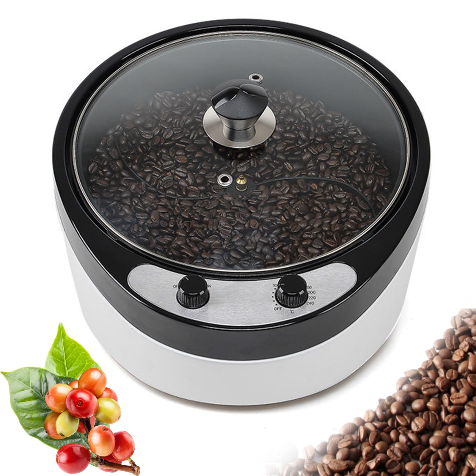 Machine de torréfaction de café pour des grains frais moulus maison