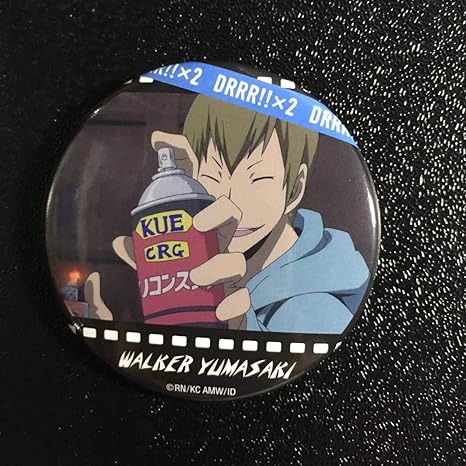 Amazon デュラララ 遊馬崎ウォーカー ダッシュストア限定 缶バッジ Dlyu028 アイドル 芸能人グッズ 通販