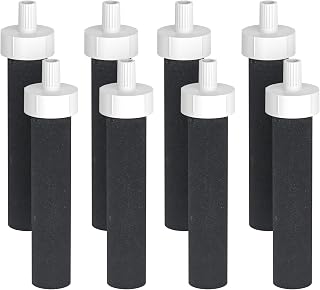 AQUA CREST Water Bottle Filter, Replacement for Brita® BB06, Brita Hard Sided, Stainless Steel and Plastic Bottle Filter, 8 Count