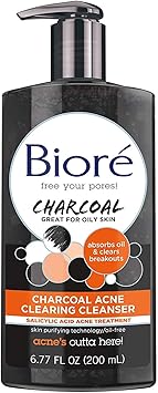 biore charcoal clearing cleanser