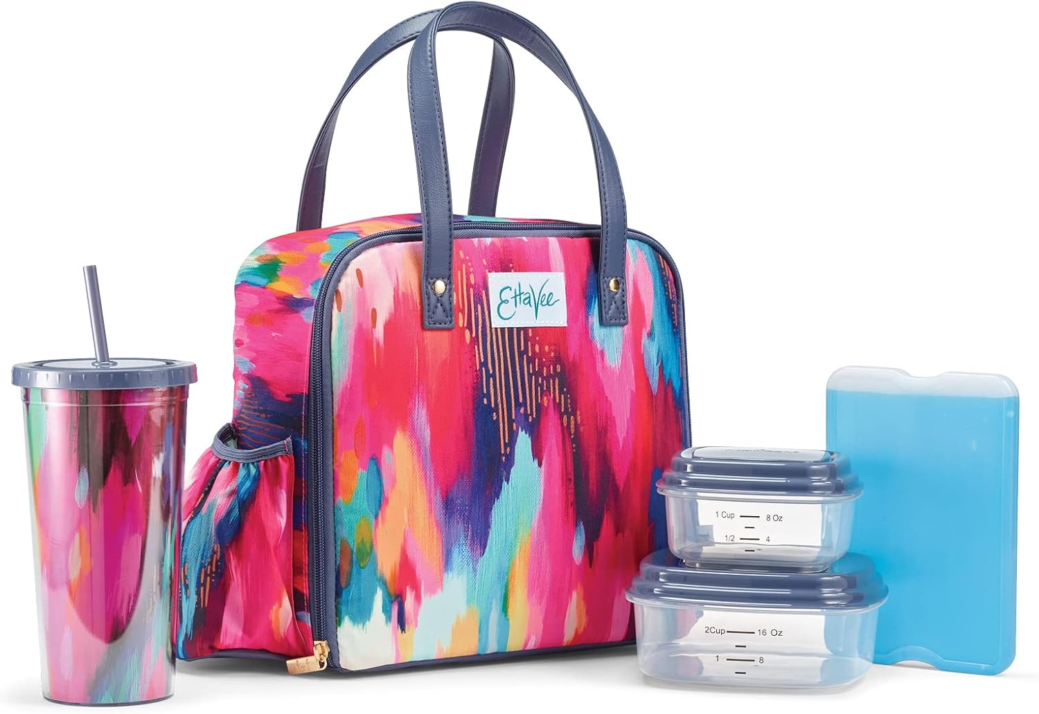 Fit & Fresh Lunch Bag For Women, Insulated Womens Lunch Bag