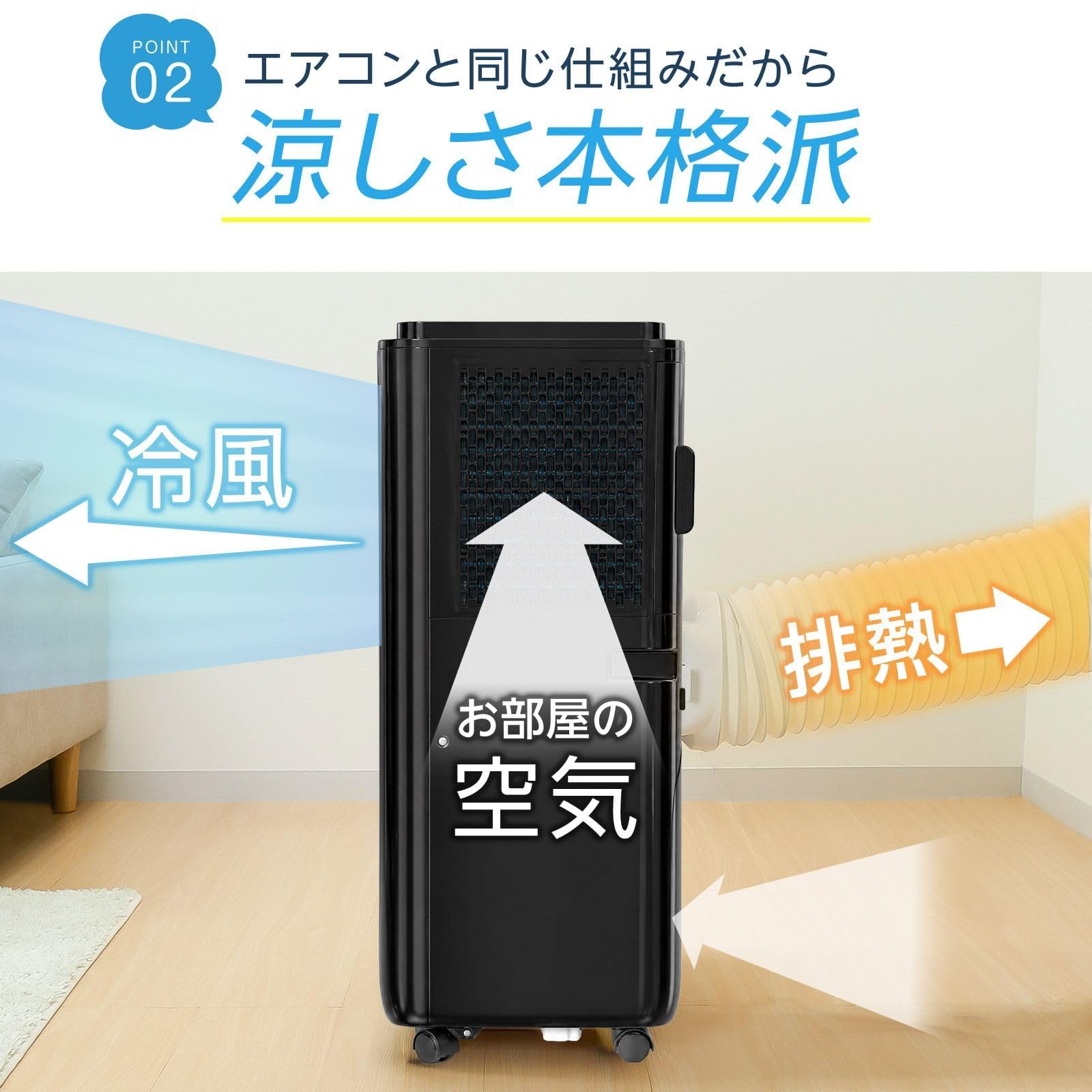 Amazon | 【ピンポイントで、ピタッと涼しい。】 ONE STEP スポット 