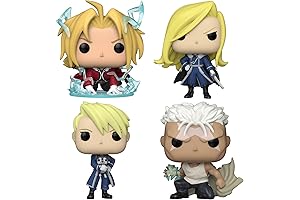 Funko POP! Animation: Full Metal Alchemist - Scar Olivier A w/Sword Riza...