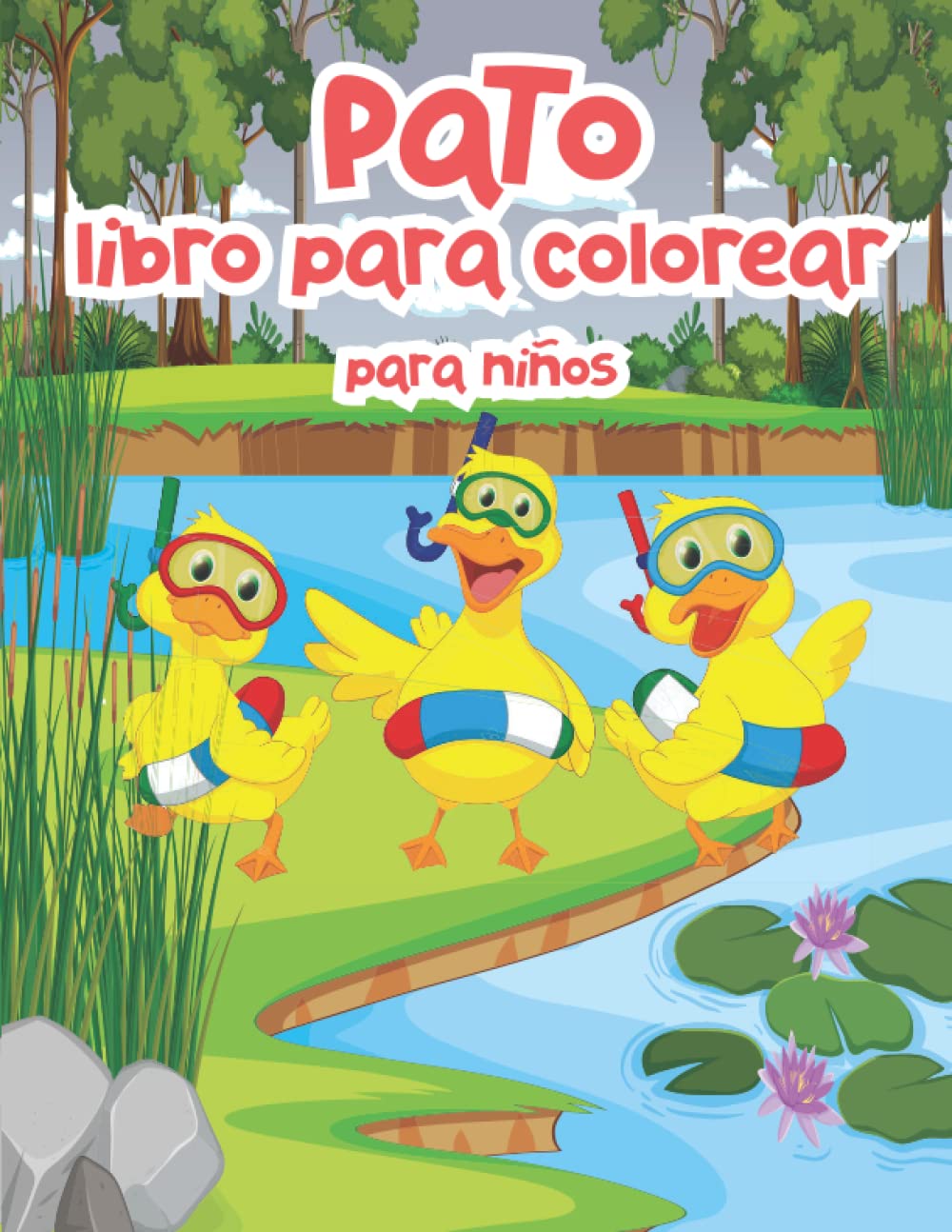 Buy pato libro para colorear para niños 40 lindos y sencillos libros de actividades con patos y