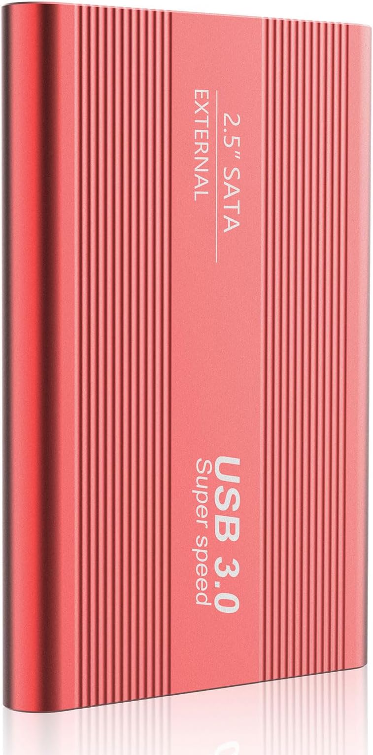 Sonnics 500 GO argent Disque dur externe portable USB 3.0 Super rapide
