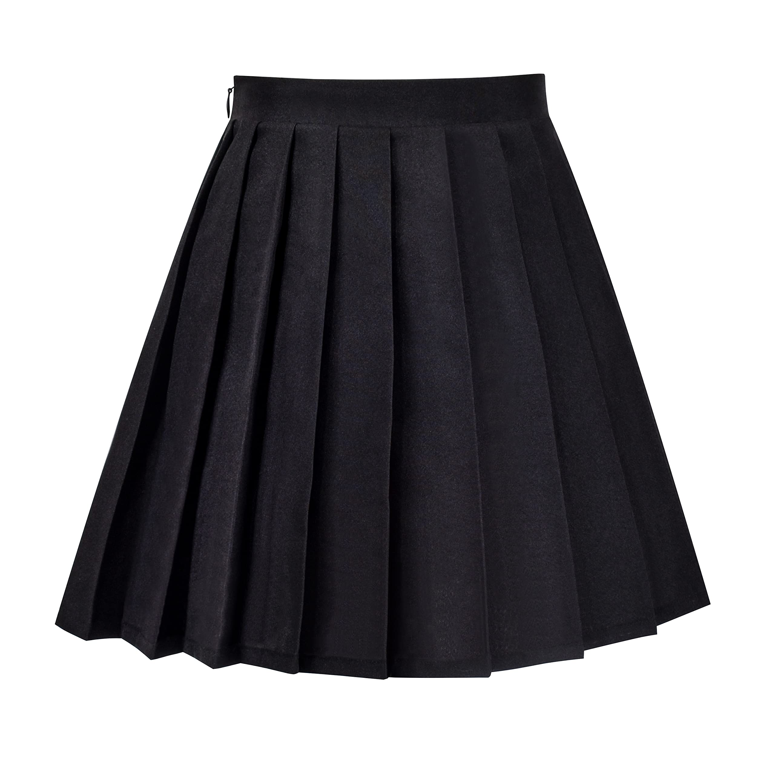 Sunny Fashion Chicas Falda Beige Plisado Corbata de moño Regreso a Clases Uniforme 6-14 años