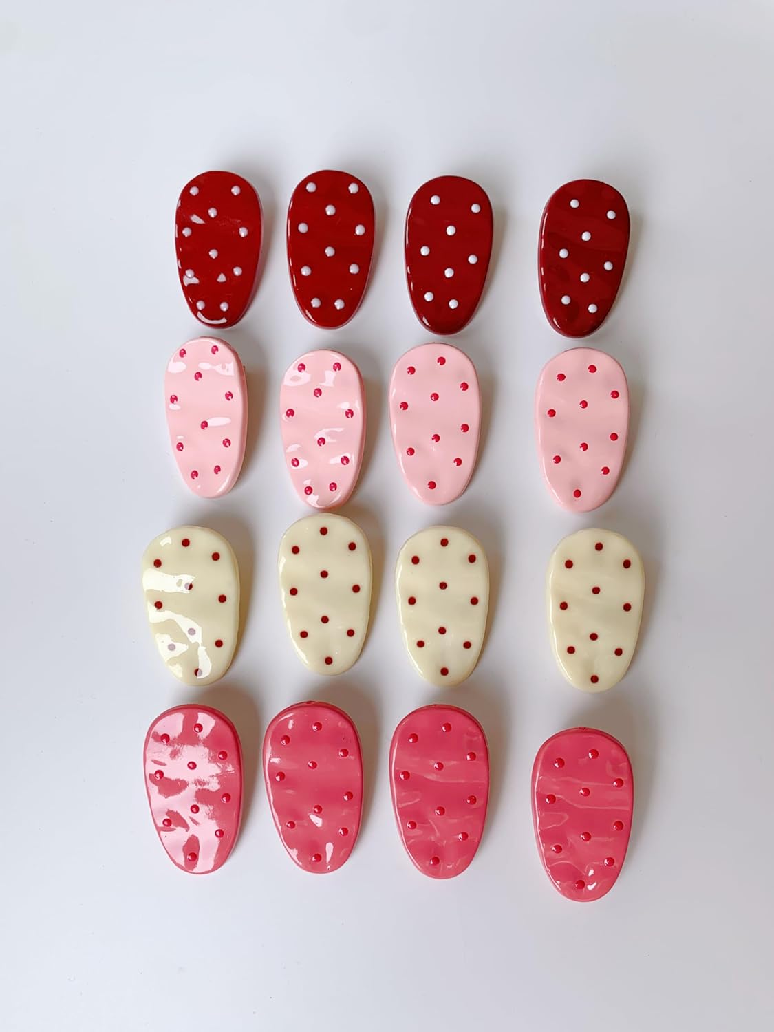 Lemeilleur 16 PCS Vintage Acrylic Hair Clip Duck Teeth no slip Hair Pins Hair Barrettes for Women Girls Kids Toddler - Image 2