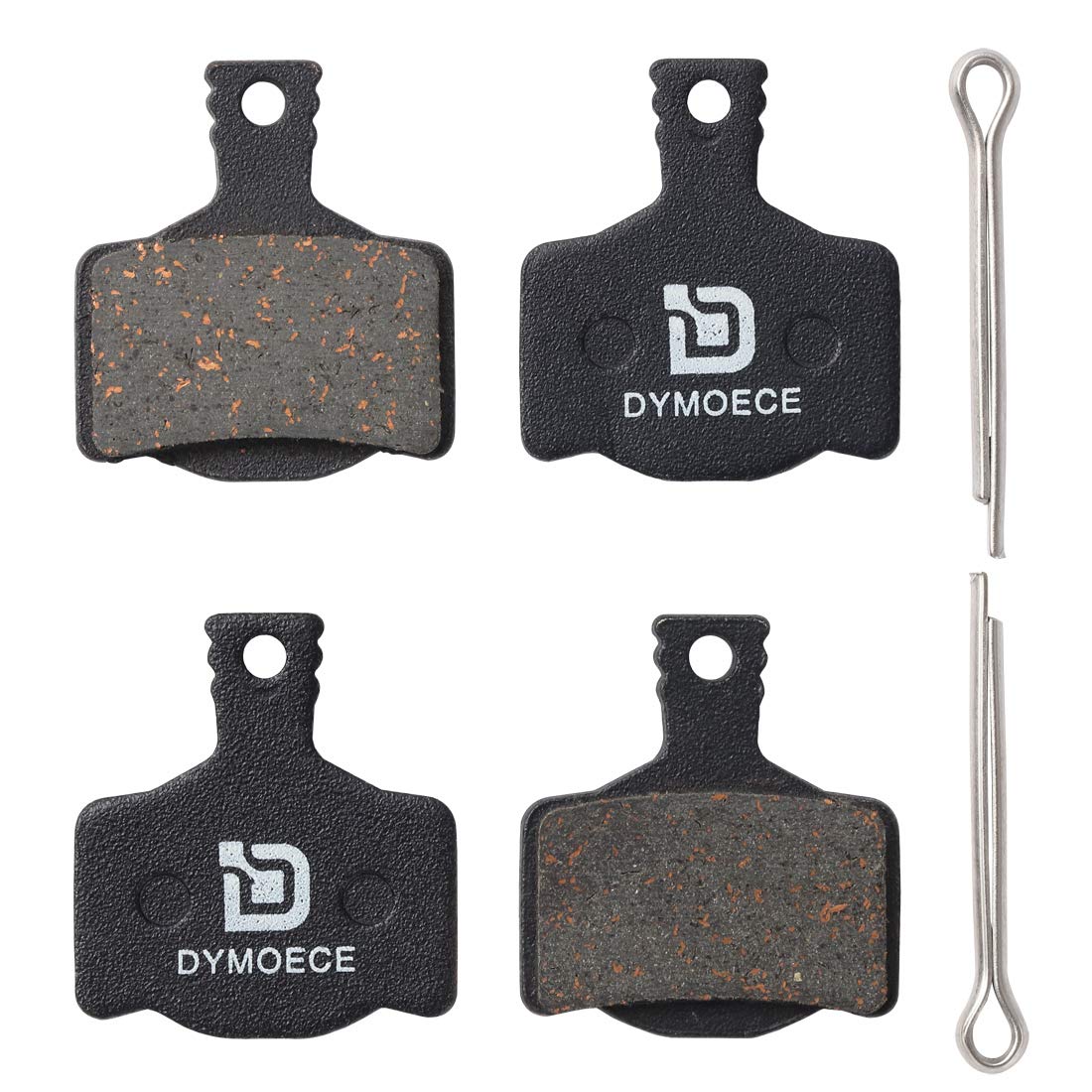 Dymoece 2 Pairs Bicycle Disc Brake Pads Compatible with Magura Two-Piston Calipers MT2 MT4 MT6 MT8 MTS(Resin,Semi-Metallic,Sintered Metal) SCP-MT