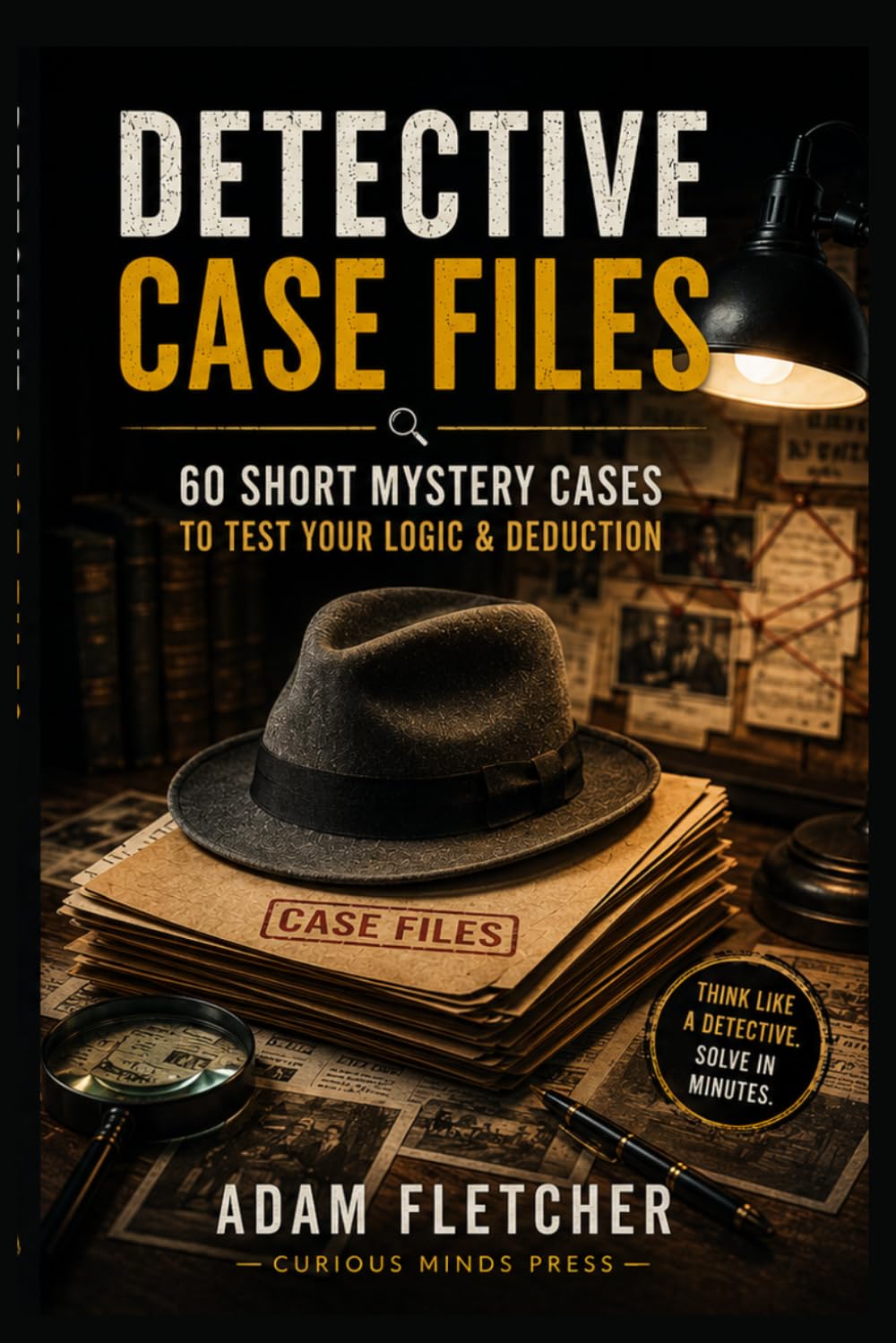 Detective Case Files: 60 Short Mystery Cases to Test Your Logic & Deduction