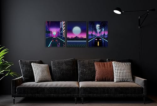 Miniatura 8 de Decoración de pared morada, pósteres geniales para decoración de habitación de niños y adolescentes, decoración de dormitorio para hombres, arte de