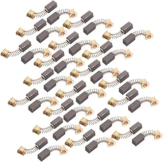 Aexit 15 Pairs Mounts & Accessories Electric Drill Motor Rotary Power Tool Carbon Brush 6 x 6.5 Accessories x 12mm